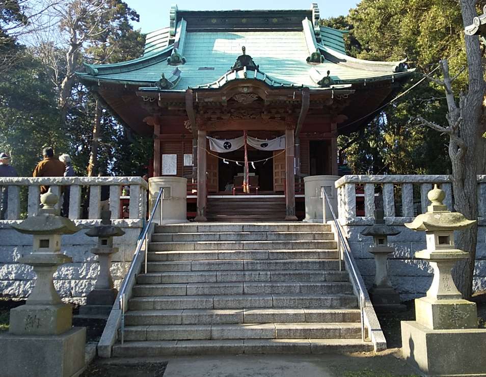 金田　走湯神社